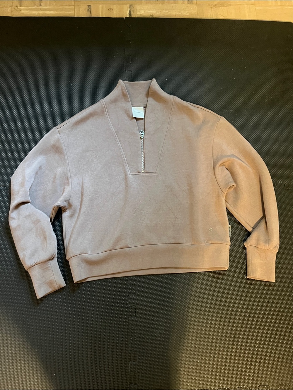 Varley Davidson Sweat Pullover Doublesoft Brown Large